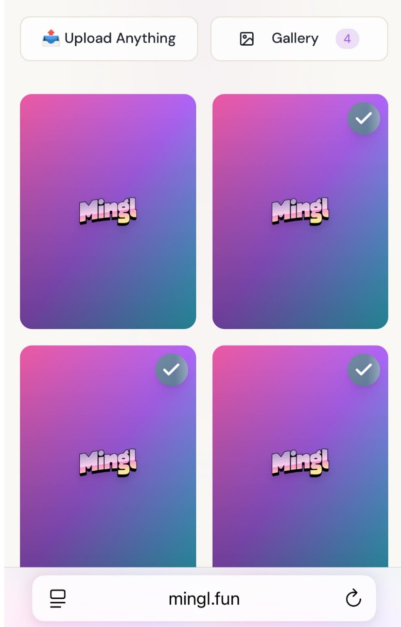 Mingl – Create. Capture. Relive.